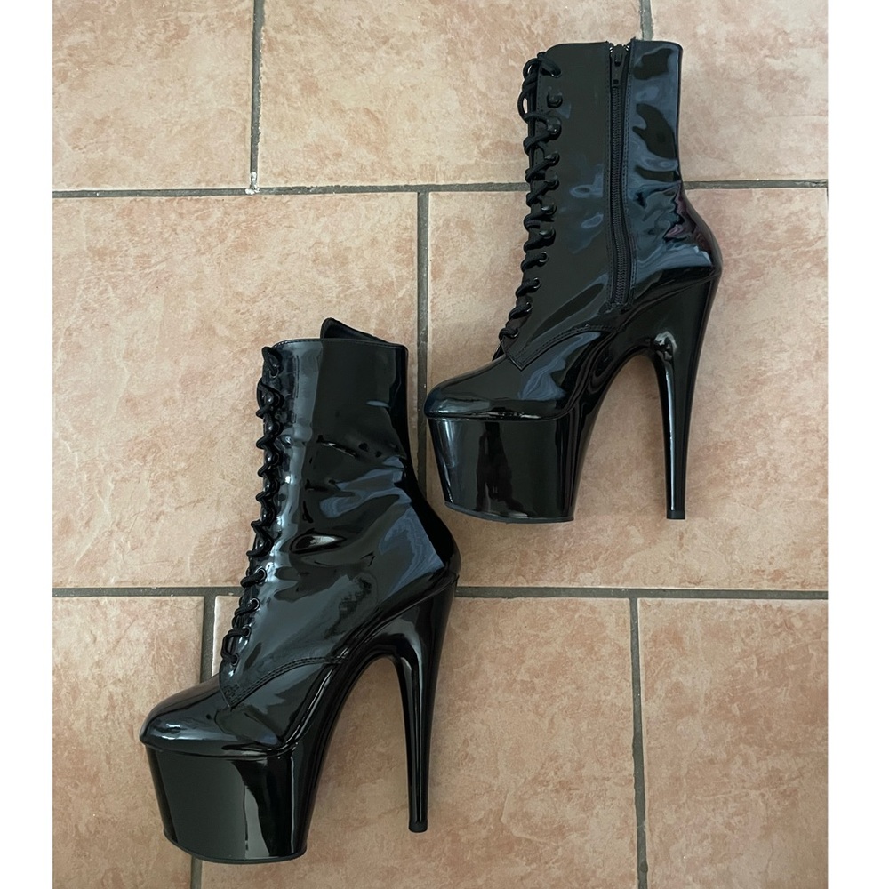 Black Pleaser Boots